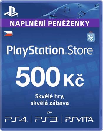 PlayStation Live Cards 500Kč Hang - pouze pro CZ PS Store