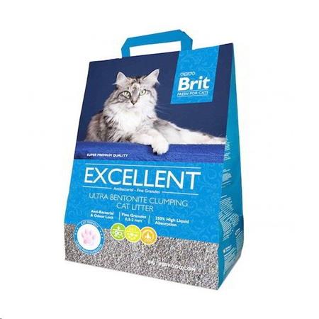 Poškozený obal Brit Fresh for Cats Excellent Ultra Bentonite, stelivo, 10 kg