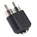 PremiumCord Adaptér 1x stereo jack female - 2x Cinch male