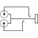 PremiumCord Adaptér 1x stereo jack female - 2x Cinch male