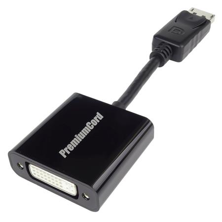 PremiumCord adaptér DisplayPort - DVI Male/Female 15cm