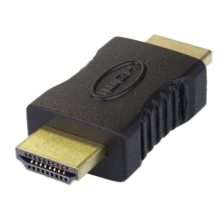 PremiumCord Adapter HDMI A - HDMI A, Male/Male, pozlacená