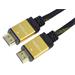 PremiumCord GOLD HDMI High Speed + Ethernet kabel, zlacené konektory, 5m