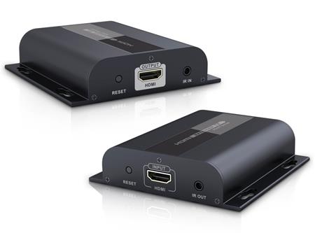 PremiumCord HDMI extender na 120m přes LAN, over IP, HDBitT