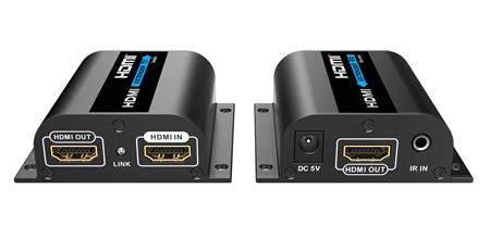 PremiumCord HDMI extender na 50m přes jeden kabel Cat6/6a/7, lokální HDMI výstup