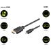 PremiumCord Kabel HDMI A - HDMI micro D, 1m