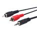 PremiumCord Kabel Jack 3.5mm-2xCINCH M/M 1,5m