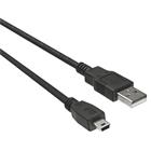 PremiumCord Kabel USB 2.0, A-B mini, 5pinů, 3m