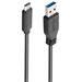 PremiumCord Kabel USB 3.1 konektor C/male - USB 3.0 A/male, černý, 15cm