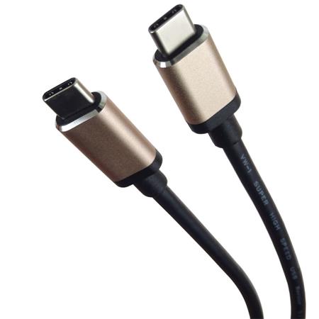 PremiumCord Kabel USB 3.1 konektor C/male - USB 3.1 C/male, 0,5m hliníkové konektory