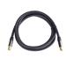 PremiumCord TV antenní HQ propojovací kabel M/F 75Ohm (135dB) 4x stíněný 3m