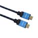 PremiumCord Ultra HDTV 4K@60Hz kabel HDMI 2.0b kovové+zlacené konektory 3m bavlněné opláštění kabelu