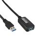 PremiumCord USB 3.0 repeater a prodlužovací kabel A/M-A/F 5m