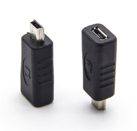 PremiumCord USB redukce USB2.0 Micro B female - USB2.0 Mini 5PIN male