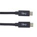 PremiumCord USB4 40Gbps 8K@60Hz kabel Thunderbolt 3 certifikovaný USB-IF 1m