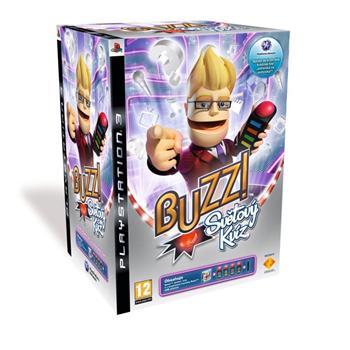 PS3 - Buzz! Světový kvíz + Buzzers wireless CZ