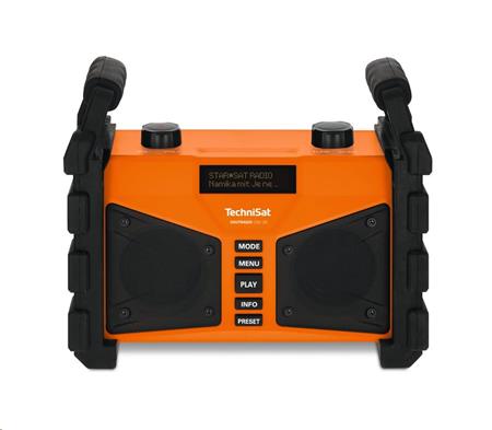 Rádio outdoorové Technisat DIGITRADIO 230 OD oranžové