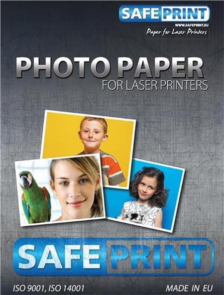 SAFEPRINT - Fotopapír pro laser tiskárny Glossy, 135 g, A4, 10 sheets