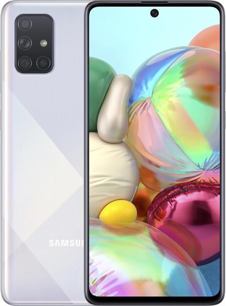 Samsung Galaxy A71, 6GB/128GB, stříbrná