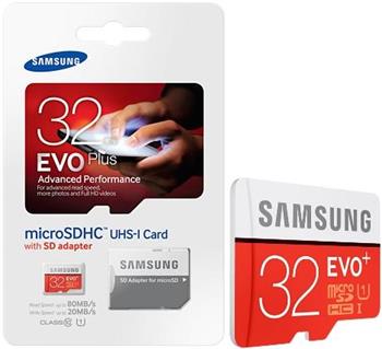 Samsung SDHC 32GB EVO PLUS class 10 (MB-MC32DA/EU)