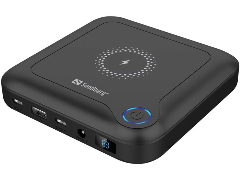 Sandberg All-in1 Laptop Powerbank 24000, černý