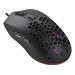 Sandberg FlexCover 6D Gamer Mouse, herní myš, 12800dpi, LED podsvícení, černá