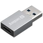 Sandberg USB-A to USB-C Dongle, stříbrná