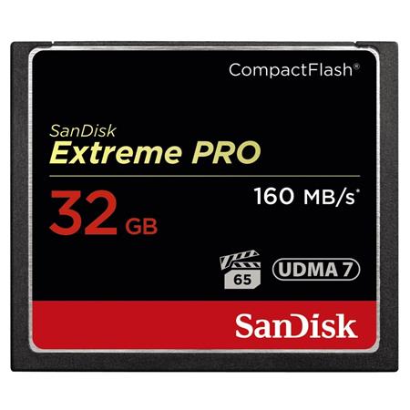 SanDisk CompactFlash Extreme Pro 32GB 160MB/s