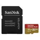 SanDisk Micro SDHC Extreme Plus 32GB 100MB/s UHS-I U3 V30 A1 + SD adaptér