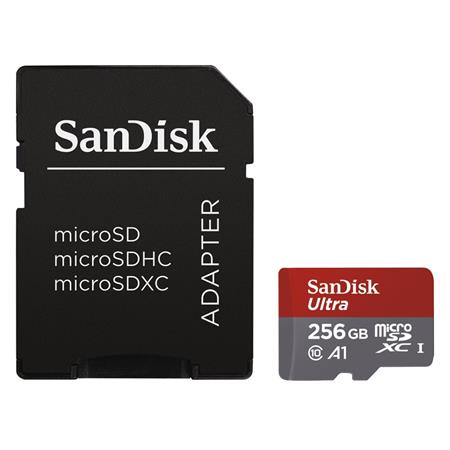SanDisk Ultra microSDXC 256 GB 100 MB/s A1 Class 10 UHS-I