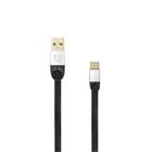 SBOX kabel USB - TYP C M/M 2,4 A, 1,5m, blistr, černá