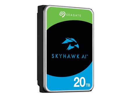 Seagate Surveillance Video Optimized AI Skyhawk 20TB HDD SATA 6Gb s 512MB cache 3.5inch CMR Helium