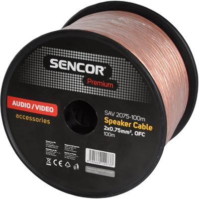 Sencor AV kabel, reproduktorový, cena za metr