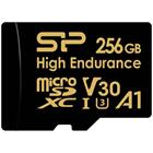 Silicon Power 256GB MicroSD Card Golden Series High Endurance A1 V30 UHS-1 U1