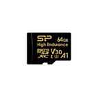 Silicon Power 64GB MicroSD Card Golden Series High Endurance A1 V30 UHS-1 U1