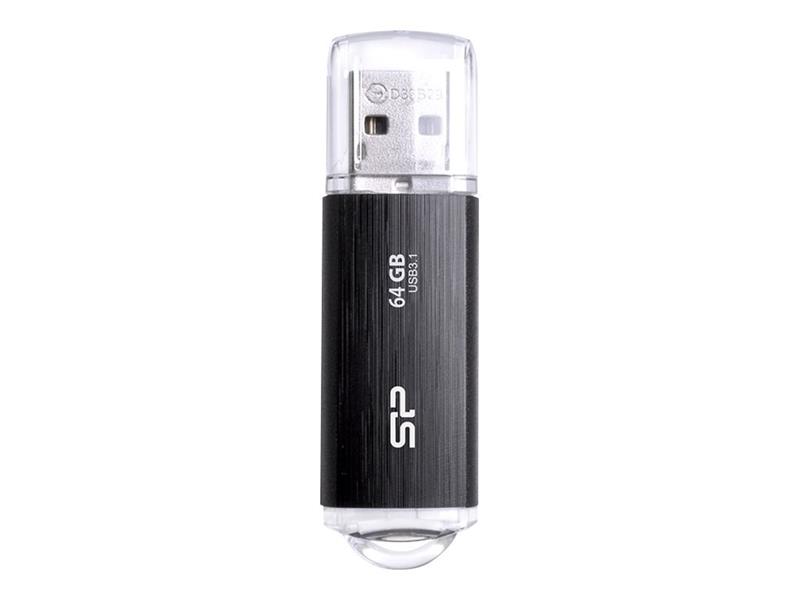 Silicon Power memory USB Blaze B02 64GB USB 3.1 Black