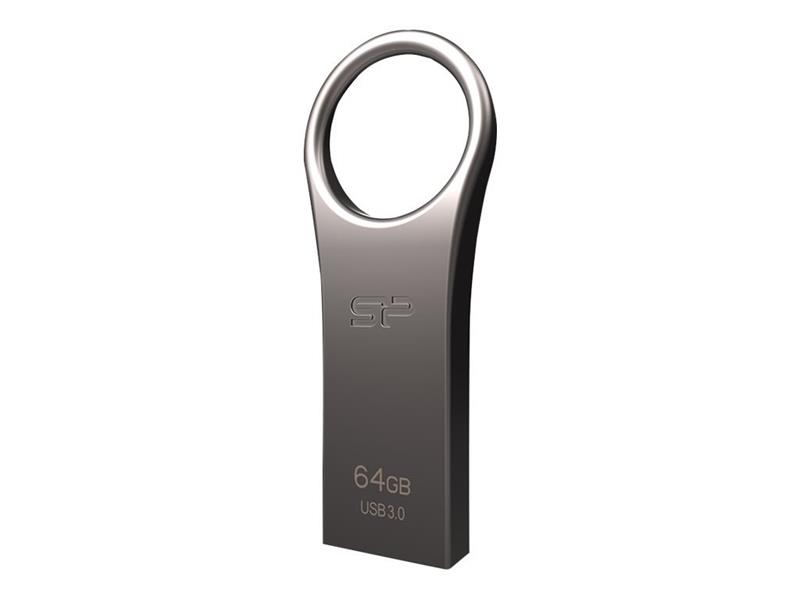 Silicon Power memory USB Jewel J80 32GB USB 3.0 COB Silver Metal