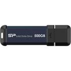 Silicon Power MS60 500GB USB 3.2 Gen2 600/500 MB/s External SSD Blue