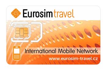 SIM karta EUROSIM - kredit 10USD
