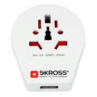 SKROSS PA30USB Cestovní adaptér Europe USB pro cizince v ČR, vč. 1x USB 2100mA
