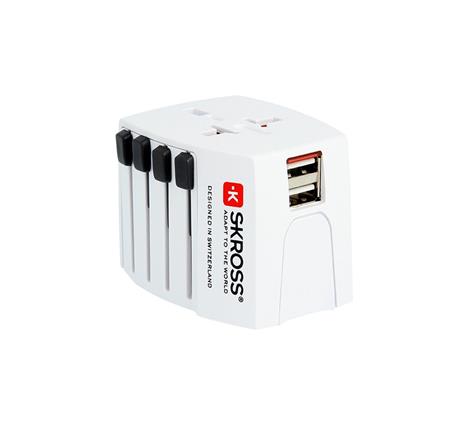 SKROSS PA48 Cestovní adaptér MUV USB, 2.5A max.