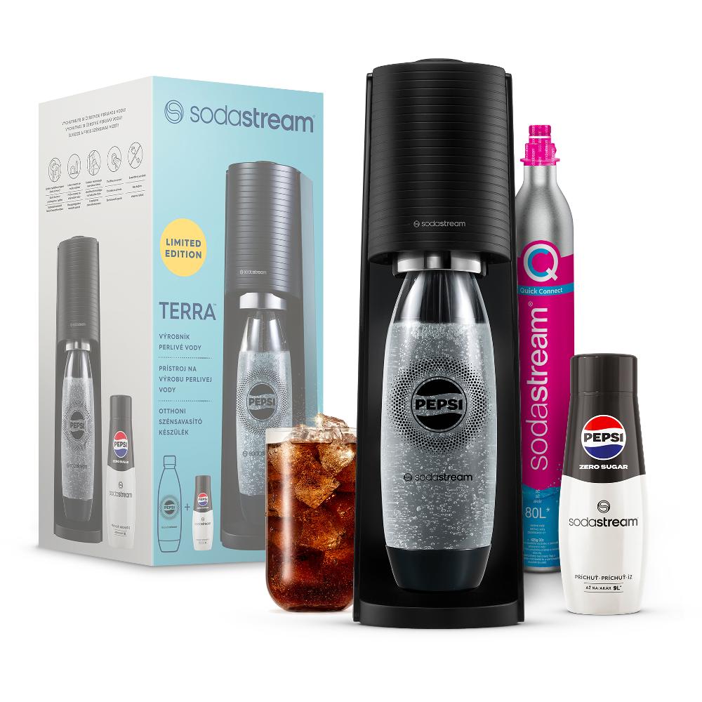 SODASTREAM TERRA Black Pepsi Zero Mpack; 42007111