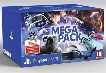 Sony PlayStation VR V2 + Camera V2 + Skyrim + Doom + Astro Bot + Wipeout + VR Worlds (PS4)