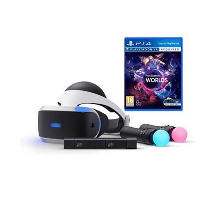 SONY PS4 PlayStation VR + Move Twin Pack + Eye Camera V2 + VR Worlds