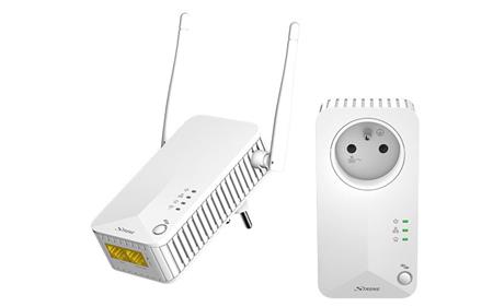 Strong POWERLWF500DUOFR Powerline Wi-Fi Kit EU 500 Mbit/s