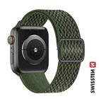 Swisssten řemínek pro Apple Watch nylonový 38 / 40 / 41 mm khaki (se sponou)