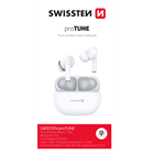 Swissten bluetooth TWS sluchátka Pro Tune bílá