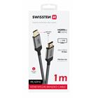 Swissten kabel HDMI na HDMI 4k 60hz 1,0 m