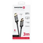 Swissten kabel HDMI na HDMI 4k 60hz 3,0 m