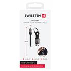 Swissten Magnetický Keychain kabel USB-C USB-C 9,7 cm